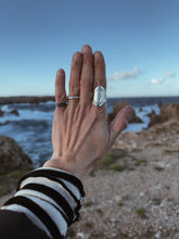 Cargar imagen en el visor de la galería, Anillo de plata AQUÍ AHORA