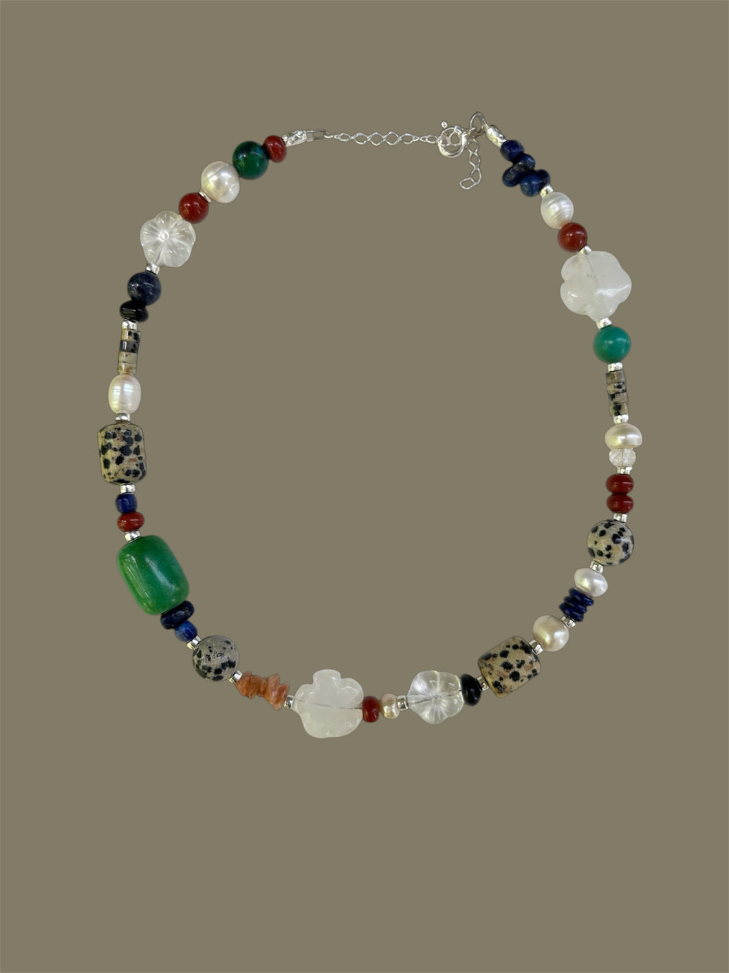 Macaret Necklace. Gargantilla de piedra