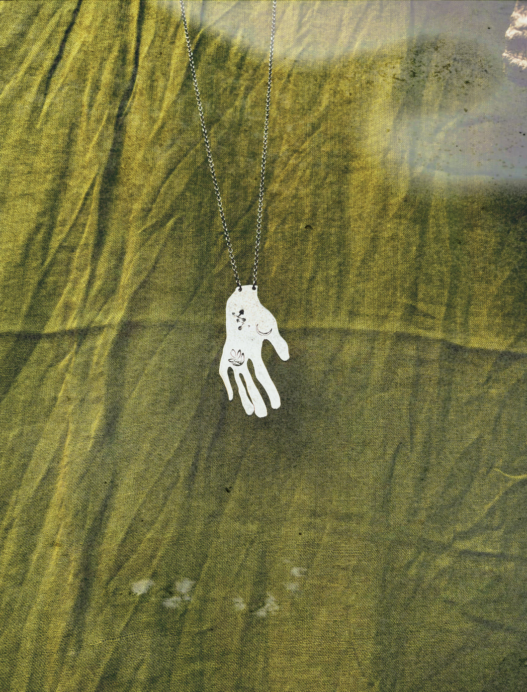 Creepy Hand Necklace